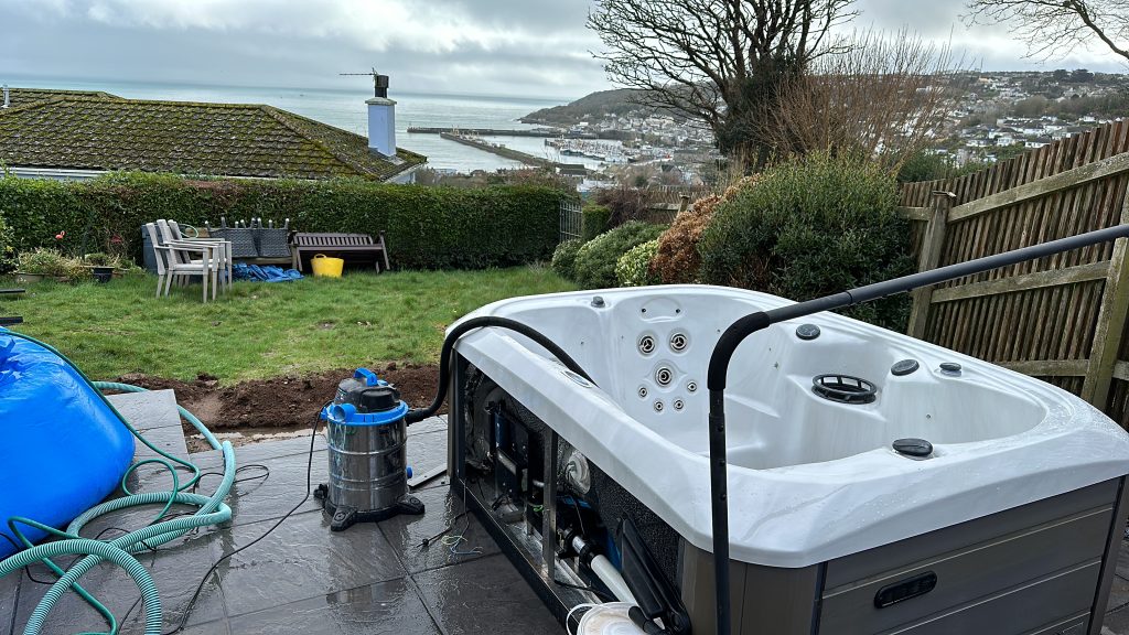 Hot tub repair and servicing in Penzance, Cornwall