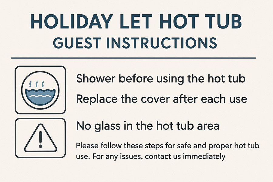 Holiday Let Guest Instructions
