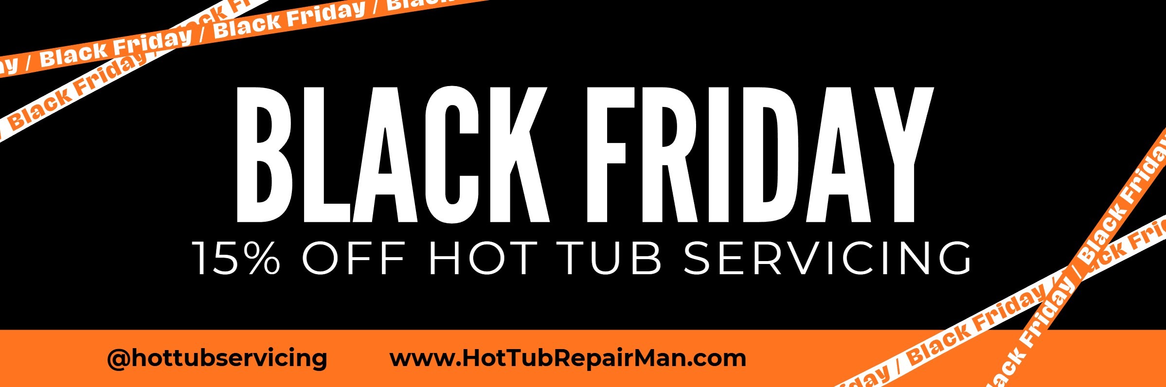 Hot Tub Servicing - Black Friday
